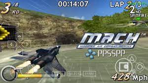 Let's Play Game M.A.C.H. Modified Air Combat Heroes MACH PPSSPP - PSP  Emulator Android - YouTube